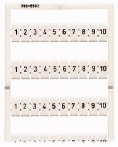 OZNACZNIKI WMB 10 X 1...10. - 793-5502 - WAGO