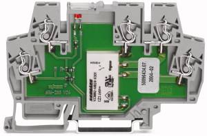 ZŁĄCZKA Z PRZEKAŹNIKIEM MINATUROWYM 24V DC 1P. - 859-304 - WAGO