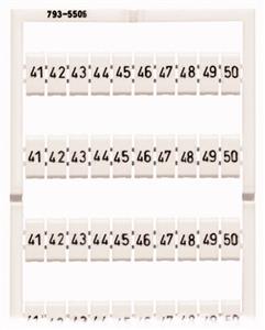 OZNACZNIKI WMB 10 X 41-50. - 793-5506 - WAGO