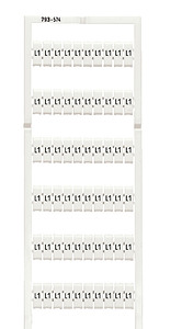 OZNACZNIKI WMB 100 X L1. - 793-574 - WAGO