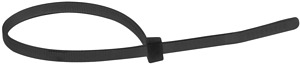 OPASKA COLRING - ZĄBKI WEWĘTRZNE - DŁUGOŚĆ 140 MM; SZEROKOŚĆ 3,5 MM - CZARNA (BLISTER) - 032015* - LEGRAND