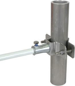 Obejma do rur od 40 do 60mm z gniazdem mocowania dla preta izolacyjnego(fi16) - 106352 - DEHN
