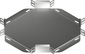 Czwórnik korytka CZKBL300H42 0,70 mm - 141603 - BAKS