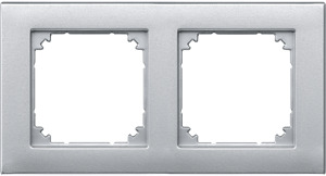 RAMKA PODWÓJNA ALU M-PLAN II. - 488260 - SCHNEIDER ELECTRIC
