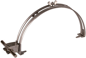 WSPORNIK DACHOWY Z DEHNGRIP, WYS. 20 MM, STAL NIERDZEWNA NIRO DLH DG 8 H20 FG180.280 V2A. - 206109 - DEHN