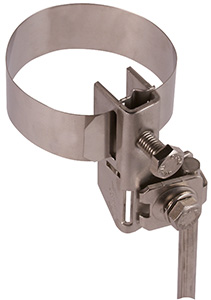 OBEJMA TAŚMOWA DO ANTEN 3/4-3", STAL NIERDZEWNA 27.89 AK1X10 2X6.8 V2A NIRO BRS. - 540103 - DEHN