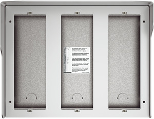 OBUDOWA NATYNKOWA Z DASZKIEM DO PANELI SFERA - 9 MODUŁÓW - ALUMINIUM - 350691 - LEGRAND