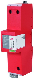 OCHRONNIK P-PRZEPIĘCIOWY DEHNBLOC MAXI, 1-BIEGUNOWY DO SIECI 400/690 V, FM DBM 1 440 FM - 961145 - DEHN