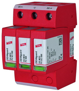 OGRANICZNIK PRZEPIĘĆ AC TYP 2 do ochrony instalacji PV 1000V DC 3P 12,5kA 4kV DEHNguard M YPV SCI 1000 FM - 952515 - DEHN