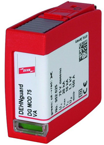 MODUŁ OCHRONNY DO OCHRONNIKA P-PRZEPIĘCIOWEGO DEHNGUARD S...VA, DG MOD 75 VA - 952025 - DEHN