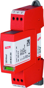 OGRANICZNIK PRZEPIĘĆ AC TYP T3 2P 5kA 1,5kV DEHNrail M 2P 255 FM - 953205 - DEHN