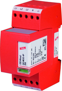 OGRANICZNIK PRZEPIĘĆ AC TYP T3 4P 8kA 1,5kV DEHNrail M 4P 255 - 953400 - DEHN