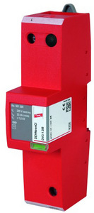 OGRANICZNIK PRZEPIĘĆ AC TYP T1 1P 25kA 1,5kV ( z wbudowanym bezpiecznikiem) DEHNvenCI 255 - 961200 - DEHN