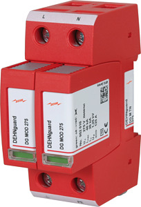 OGRANICZNIK PRZEPIĘĆ AC TYP T2 2P 20kA 1,5kV DEHNguard M TN 275 - 952200 - DEHN