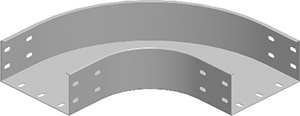 Kolanko 90&deg; KKZC300H100 2,00 mm - 310730 - BAKS