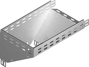 Kolanko redukcyjne lewe KRLJ50H42 1,00 mm - 147405 - BAKS