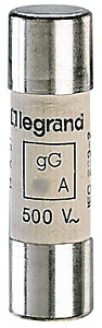WKŁADKA BEZPIECZNIKOWA CYLINDRYCZNA 32A 14 X 51 CHARAKTERYSTYKA GL HPC - 014532 - LEGRAND