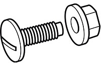 ŚRUBA I NAKRĘTKA M8 X 20 STAL. - 637987 - LEGRAND