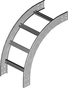 Łuk pionowy zewnętrzny LPDZP300H120N 1,50 mm - 484630 - BAKS