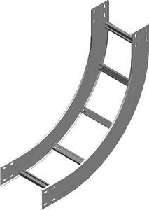 Łuk wewnętrzny 90&deg; LWDSC200H100 2,00 mm - 411222 - BAKS