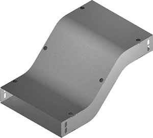 Obejście pionowe OPNBP100H60 1,50 mm - 163304 - BAKS