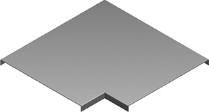 Pokrywa kolana kanału PKKN340 1,50 mm - 500334 - BAKS