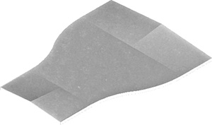 Pokrywa redukcji symetrycznej PRDSP300/200 1,50 mm - 260103 - BAKS