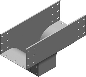 Trójnik redukcyjny symetryczny TRZP300H200 1,50 mm - 372230 - BAKS