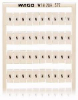 RAMKA Z OZNACZNIKAMI 100 X N. - 209-577 - WAGO