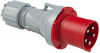 Wtyczka przenośna 63A 5P 400V czerwona IP44 POWER TWIST 0351-6 - 0351-6 - PCE