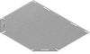 Pokrywa trójnika korytka PTKJ100 1,00 mm - 103010 - BAKS