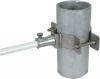 Obejma do rur od 70 do 90mm z gniazdem mocowania dla preta izolacyjnego(fi16) - 106353 - DEHN