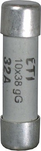 WKŁADKA TOPIKOWA CYLINDRYCZNA CH10X38 AM 6A/500V - 002621005 - ETI