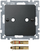 PŁYTKA CENT.+2 WT. GŁOŚ., ANTR., SYS. M - 469314 - SCHNEIDER ELECTRIC