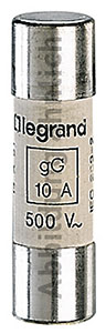 WKŁADKA BEZPIECZNIKOWA CYLINDRYCZNA 40A 14 X 51 CHARAKTERYSTYKA GL HPC - 014540 - LEGRAND