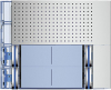PLAKIETKA MODUŁU FONICZNEGO PODSTAWOWEGO - 2X2 PRZYCISKI - ALUMINIUM SFERA - 351081 - LEGRAND