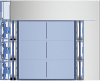 PLAKIETKA MODUŁU Z 2X4 PRZYCISKAMI - 2X3 PRZYCISKI - ALUMINIUM SFERA - 352161 - LEGRAND