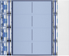 PLAKIETKA MODUŁU Z 2X4 PRZYCISKAMI - 2X4 PRZYCISKI - BIAŁA SFERA - 352182 - LEGRAND