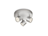 OPRAWA DOMOWA SUFITOWA LED 3X3W IP20 2700K 500LM Z ŹRÓDŁEM EEL=A+ STAR ALUMINIUM - 562434816 - Philips