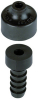 PRZEPUST DACHOWY FI 34 MM, OTWÓR 16 MM, TWORZYWO. - 552010 - DEHN