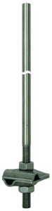 IGLICA ODGROMOWA FI 10 MM, DŁ. 1000 MM Z ZACISKIEM MV, AL. - 105071 - DEHN