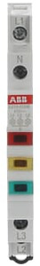 E219-3CDE Lampka LED portójna czerw-żół-ziel, 415/230 VAC - 2CCA703902R0001 - ABB