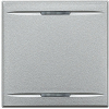 KLAWISZ 2 FUNKCJI 2 MODUŁY ALUMINIUM AXOLUTE MYHOME - HC4911/2 - LEGRAND
