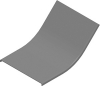 Pokrywa łuku wewnętrznego 45° PLZWMP100 1,50 mm - 302310 - BAKS