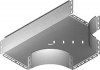 Trójnik korytka TKPP400H100 1,50 mm - 114014 - BAKS