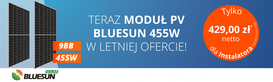 Moduły Fotowoltaiczne od Bluesun
