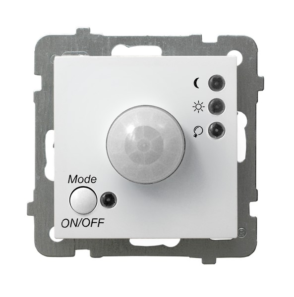 ELEKTRONICZNY CZUJNIK RUCHU BIAŁY AS - ŁP-16G/m/00 - OSPEL