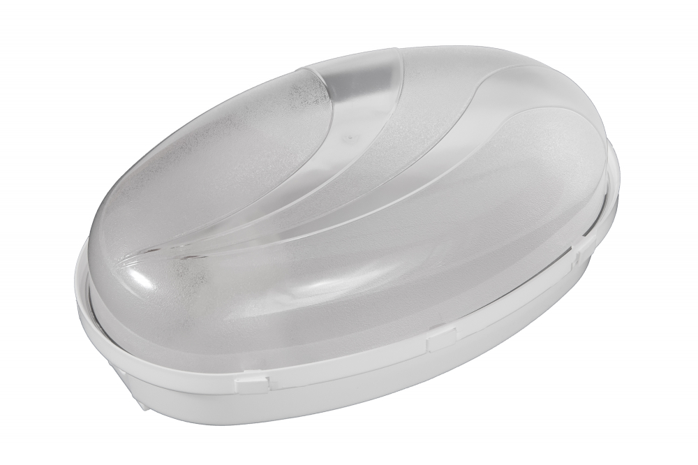 OPRAWA OŚWIETLENIOWA OVAL DUŻA 100W / PL 25, IP 65, ODPORNA NA UV PANDA - D.3176 - PAWBOL