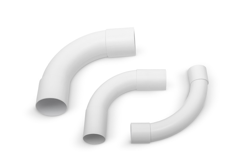 ZŁĄCZKA KĄTOWA DWUKIELICHOWA PVC ZKL-18 BIAŁA /100SZT/ - 10150 - TTPLAST