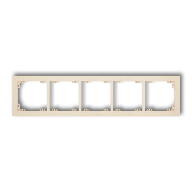 DECO; Ramka uniwersalna pięciokrotna - 1DR-5 - KARLIK